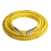 CONTINENTAL 3/4" x 20' Yellow EPDM Air Hose, 300 PSI, 3/4" Ind. Interchange M+F QC HZY07530-20-51